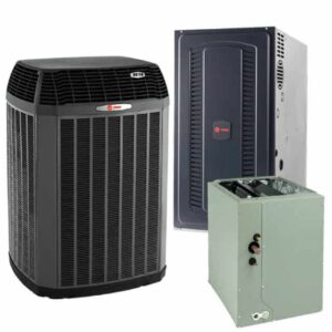 TRANE 16SEER-XL16i+s8x1+4TXC TRANE 5 Ton AC / Gas Furnace 17 SEER2