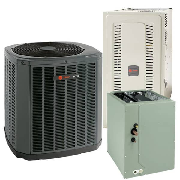 TRANE 1.5 Ton AC / Gas Furnace 14 SEER2