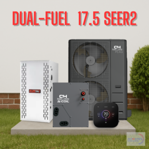 Cooper&Hunter / RUNTRU Dual fuel 4 ton system 17.5 SEER2